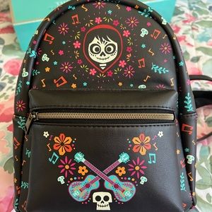 COPY - Loungefly Disney Pixar Coco Miguel Music Mini Backpack